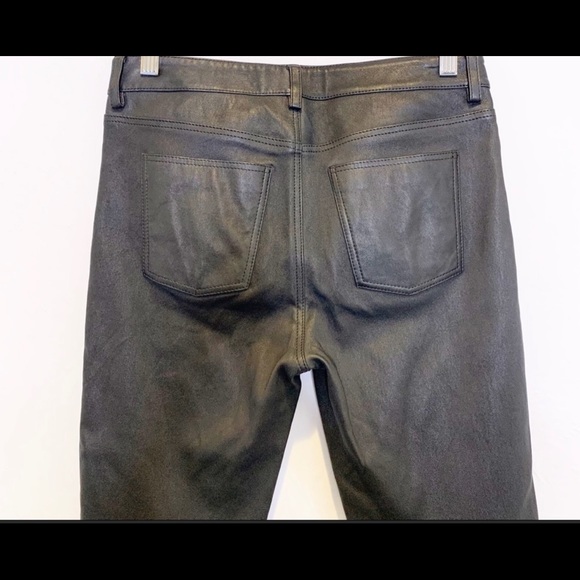 Acne Lambskin 100% Leather pants. - Picture 6 of 10